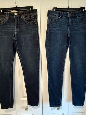 Democracy Women's Dark Indigo Stretch Ankle Jeans- 2 Pair, Size 8